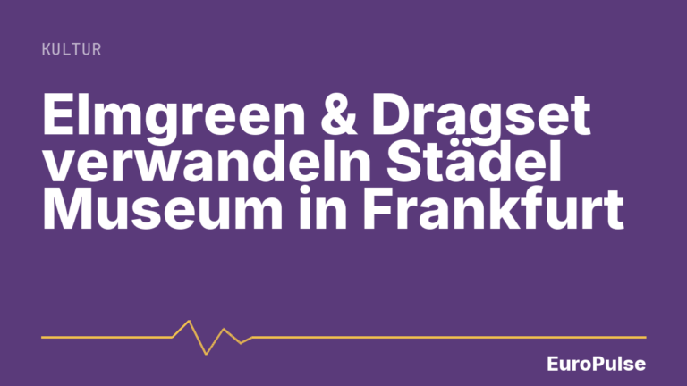 Elmgreen & Dragset verwandeln Städel Museum in Frankfurt