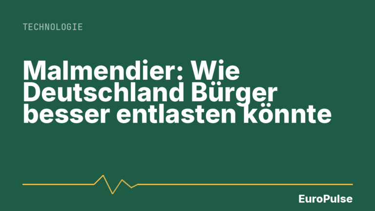 Malmendier: Wie Deutschland Bürger besser entlasten könnte