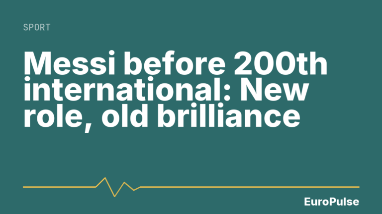 Messi before 200th international: New role, old brilliance