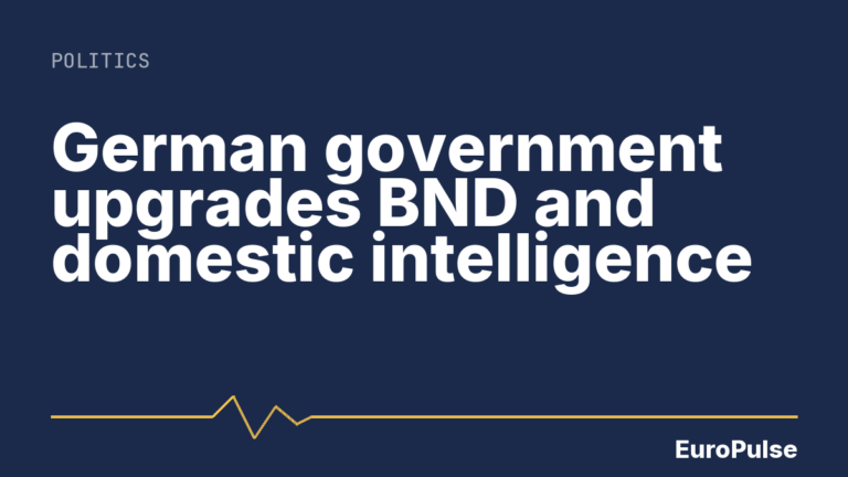 German government upgrades BND and domestic intelligence