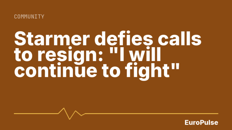 Starmer defies calls to resign: “I will continue to fight”