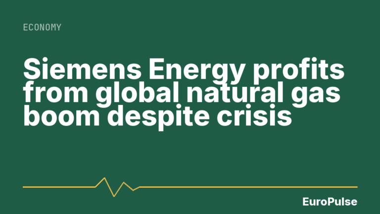 Siemens Energy profits from global natural gas boom despite crisis