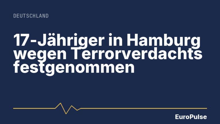 17-Jähriger in Hamburg wegen Terrorverdachts festgenommen