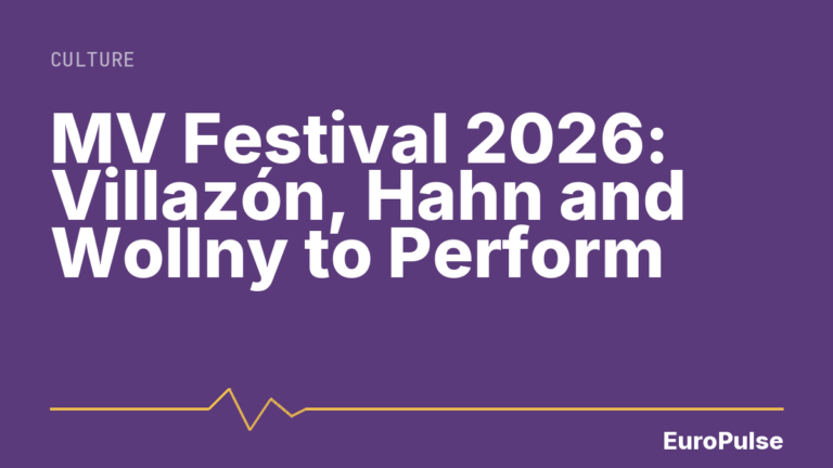 MV Festival 2026: Villazón, Hahn and Wollny to Perform