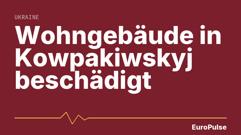 Drohnenangriff auf Sumy verletzt mindestens zwei Menschen