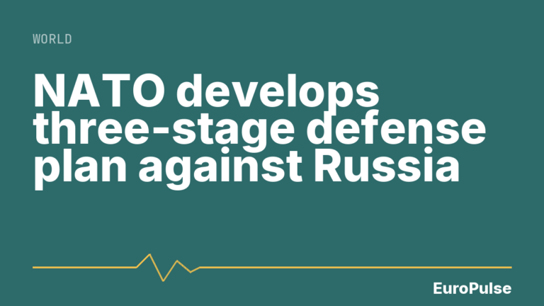 NATO develops three-stage defense plan against Russia