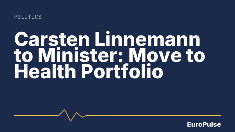 Carsten Linnemann to Minister: Move to Health Portfolio