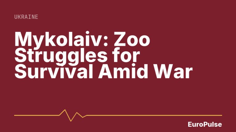 Mykolaiv: Zoo Struggles for Survival Amid War