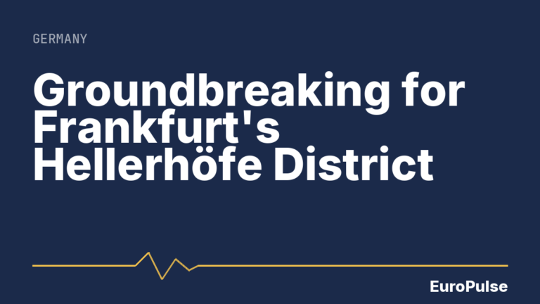Groundbreaking for Frankfurt’s Hellerhöfe District