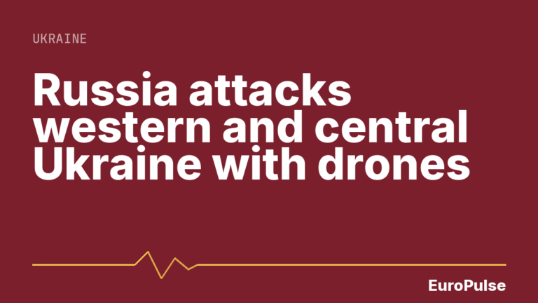 Russia attacks western and central Ukraine with drones