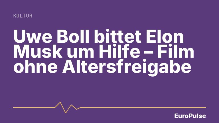 Uwe Boll bittet Elon Musk um Hilfe – Film ohne Altersfreigabe