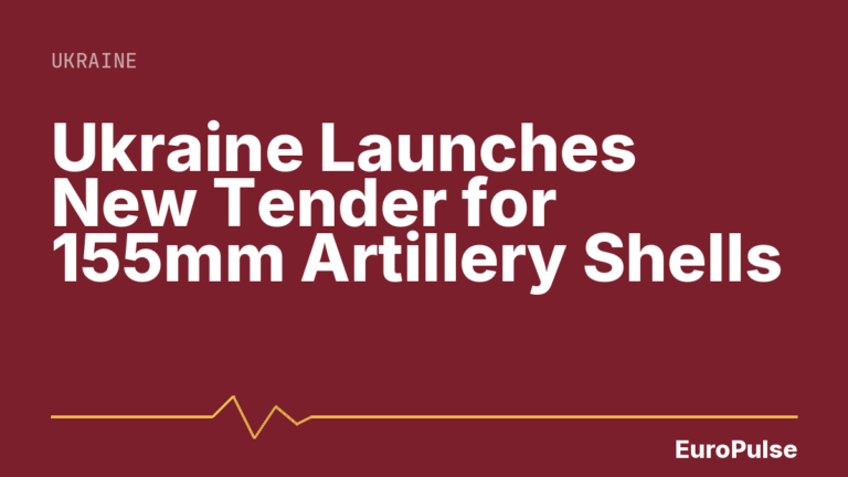 Ukraine Launches New Tender for 155mm Artillery Shells