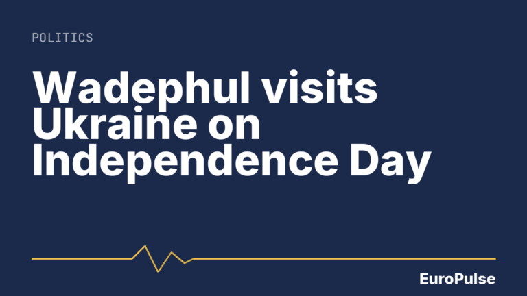 Wadephul visits Ukraine on Independence Day