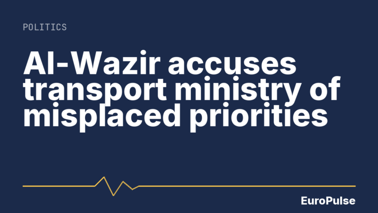 Al-Wazir accuses transport ministry of misplaced priorities