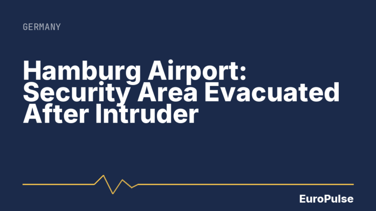 Hamburg Airport: Security Area Evacuated After Intruder
