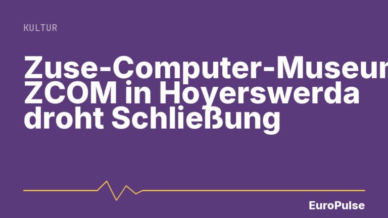 Zuse-Computer-Museum ZCOM in Hoyerswerda droht Schließung