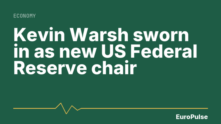 Kevin Warsh sworn in as new US Federal Reserve chair