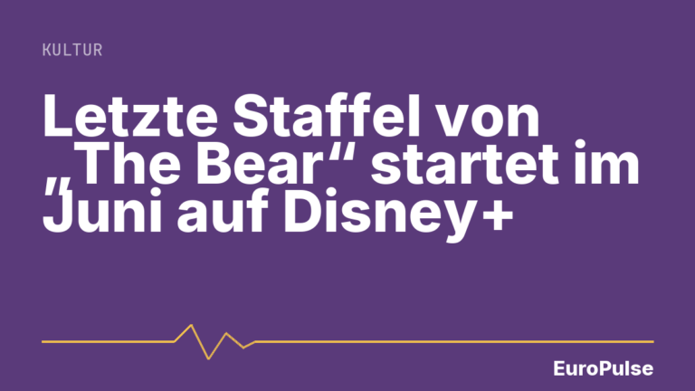 Letzte Staffel von „The Bear“ startet im Juni auf Disney+