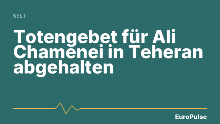 Totengebet für Ali Chamenei in Teheran abgehalten