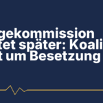 Pflegekommission startet später: Koalition ringt um Besetzung