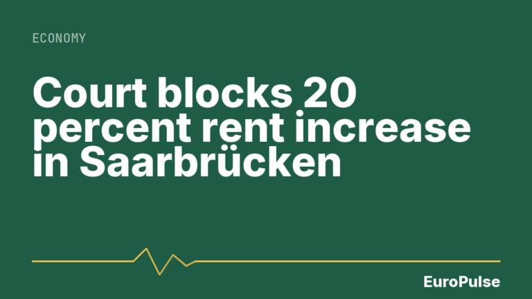 Court blocks 20 percent rent increase in Saarbrücken