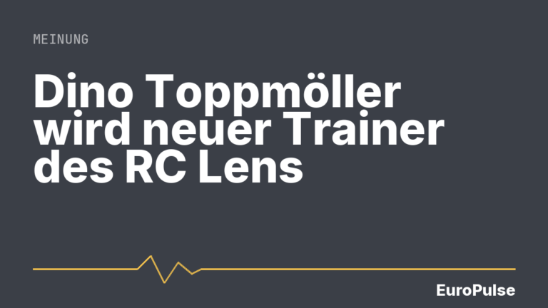 Dino Toppmöller wird neuer Trainer des RC Lens