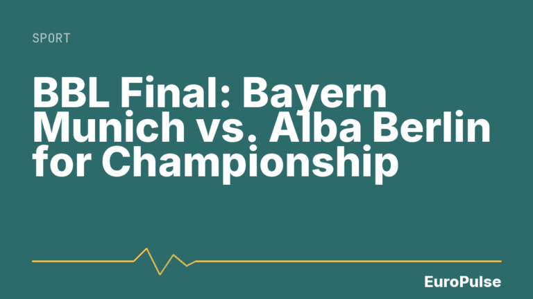 BBL Final: Bayern Munich vs. Alba Berlin for Championship