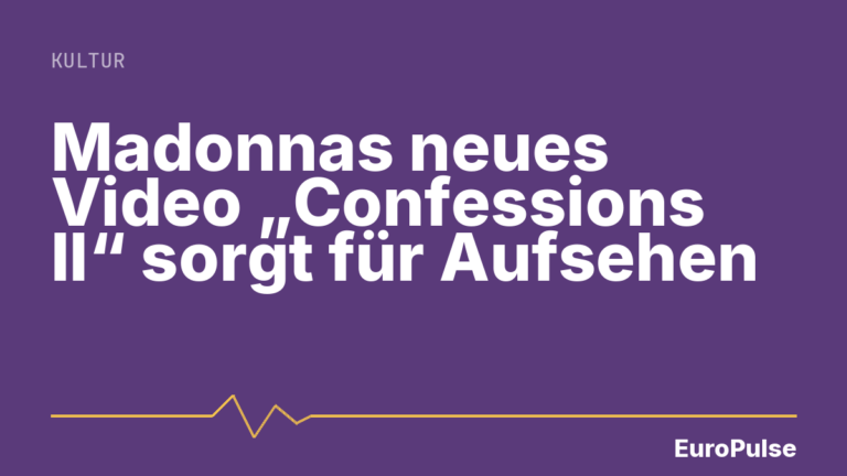 Madonnas neues Video „Confessions II“ sorgt für Aufsehen