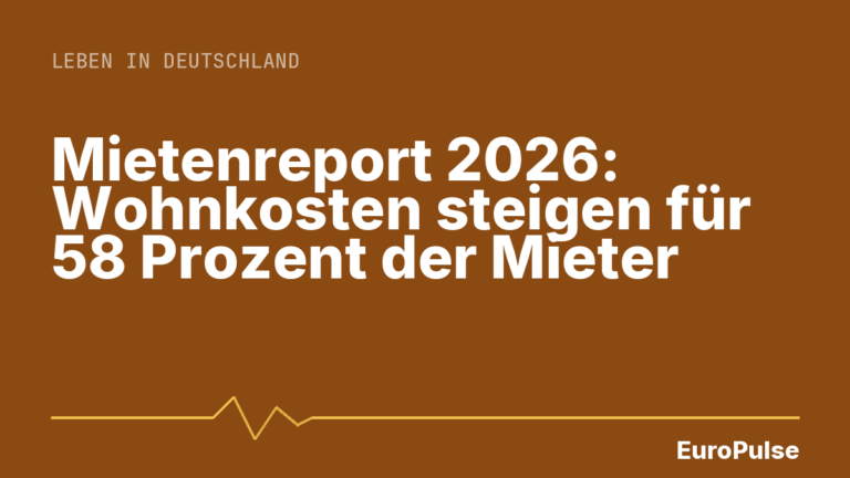 Mietenreport 2026: Wohnkosten steigen für 58 Prozent der Mieter