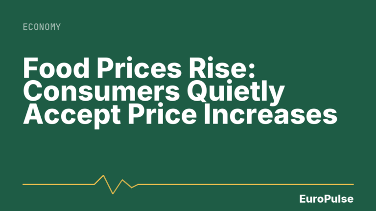 Food Prices Rise: Consumers Quietly Accept Price Increases