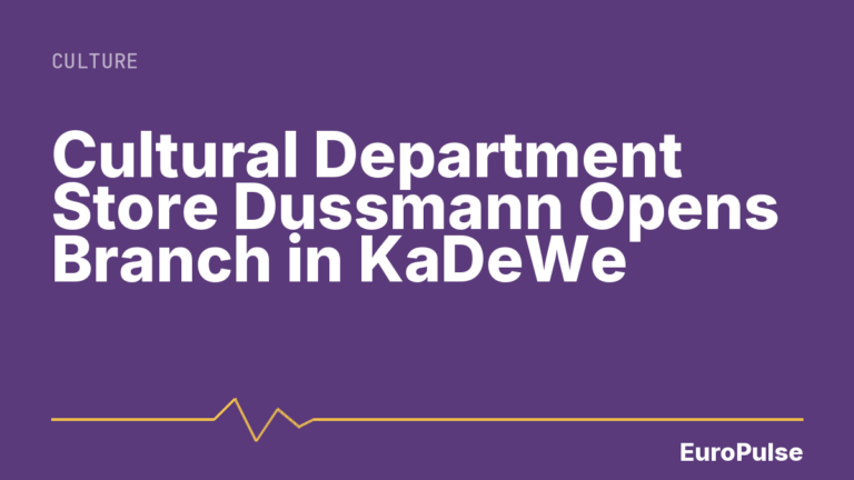Cultural Department Store Dussmann Opens Branch in KaDeWe