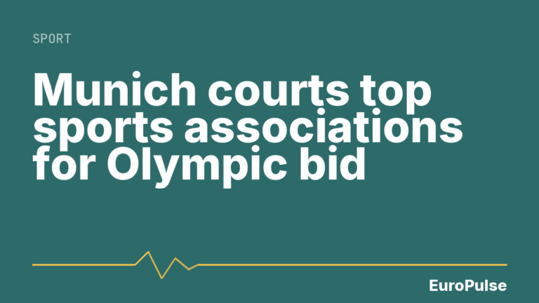 Munich courts top sports associations for Olympic bid