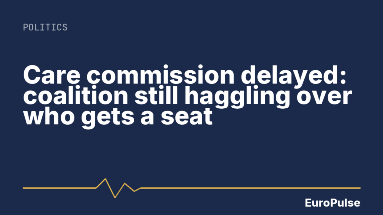 Care commission delayed: coalition still haggling over who gets a seat