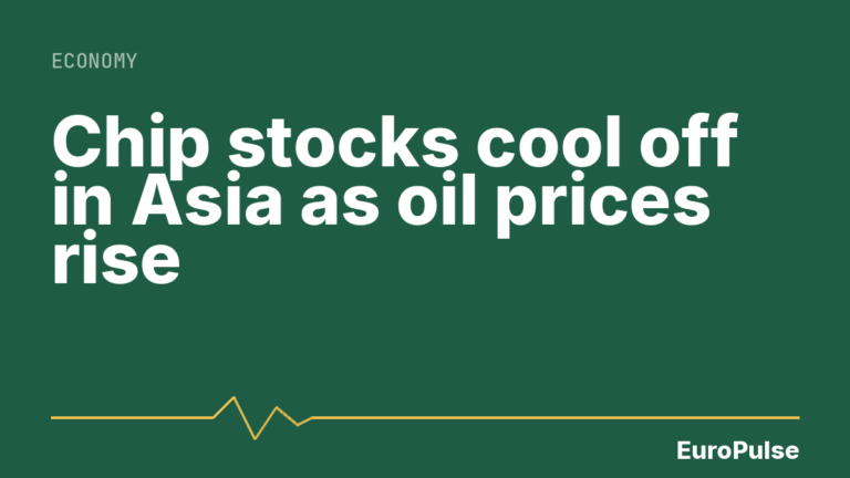 Chip stocks cool off in Asia as oil prices rise