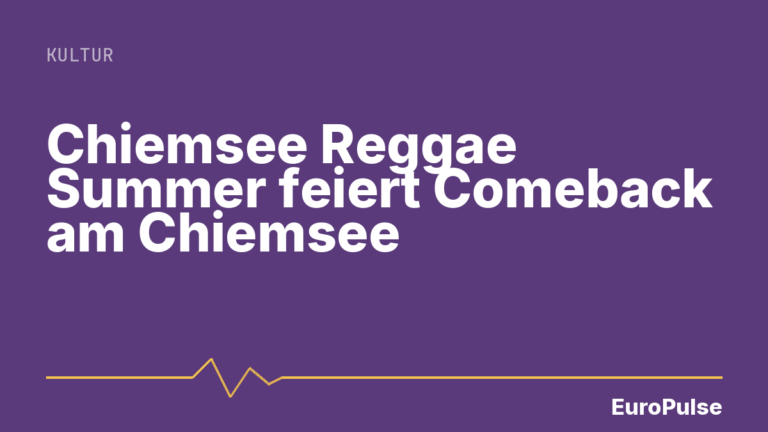 Chiemsee Reggae Summer feiert Comeback am Chiemsee
