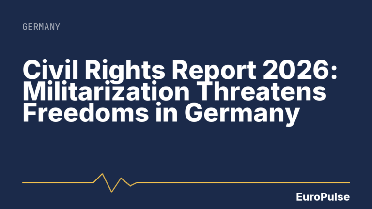 Civil Rights Report 2026: Militarization Threatens Freedoms in Germany