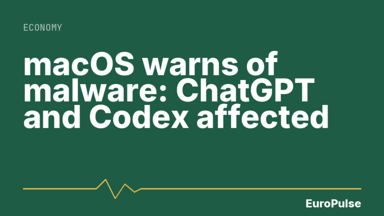 macOS warns of malware: ChatGPT and Codex affected