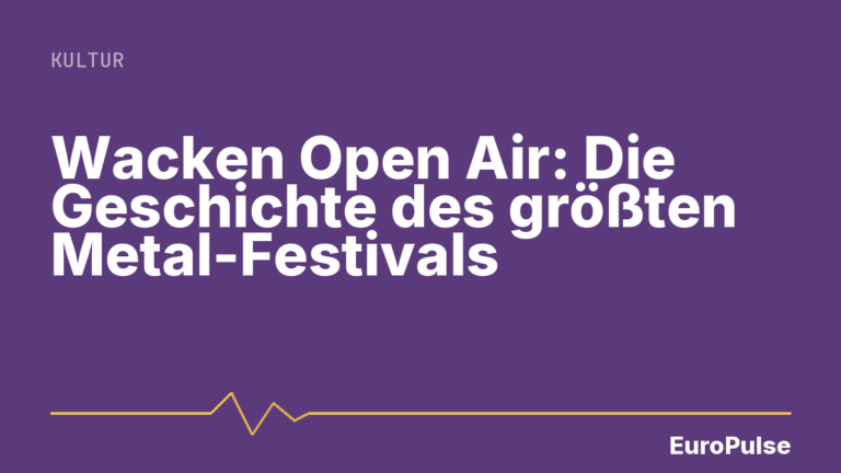 Wacken Open Air: Die Geschichte des größten Metal-Festivals