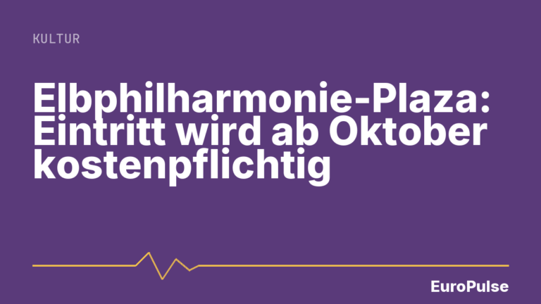 Elbphilharmonie-Plaza: Eintritt wird ab Oktober kostenpflichtig