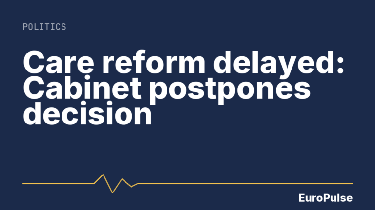 Care reform delayed: Cabinet postpones decision