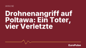 Drohnenangriff auf Poltawa: Ein Toter, vier Verletzte