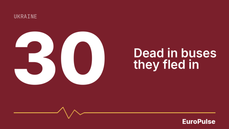 Glide-bomb attack on buses in Kramatorsk kills at least 30