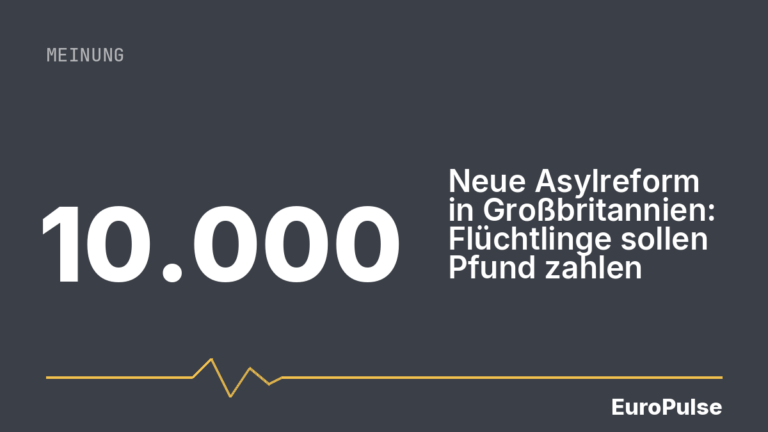 Neue Asylreform in Großbritannien: Flüchtlinge sollen 10.000 Pfund zahlen
