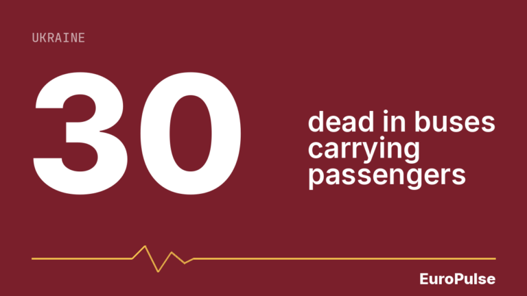 Glide-bomb attack on buses in Kramatorsk kills at least 30
