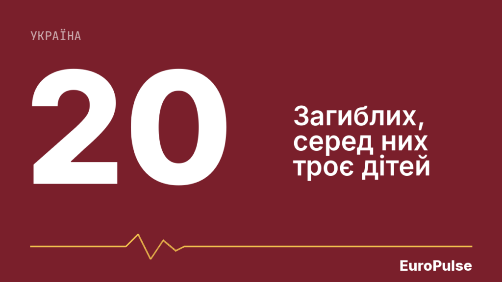 Запоріжжя: 20 загиблих унаслідок російського авіаудару