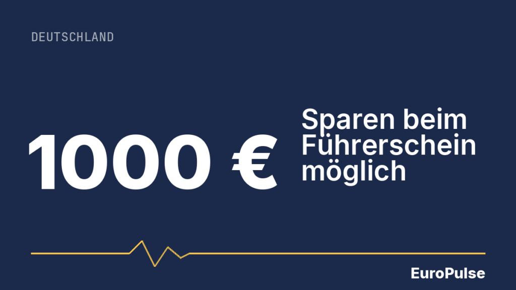 Bilger: Führerschein könnte bis zu 1000 Euro günstiger werden