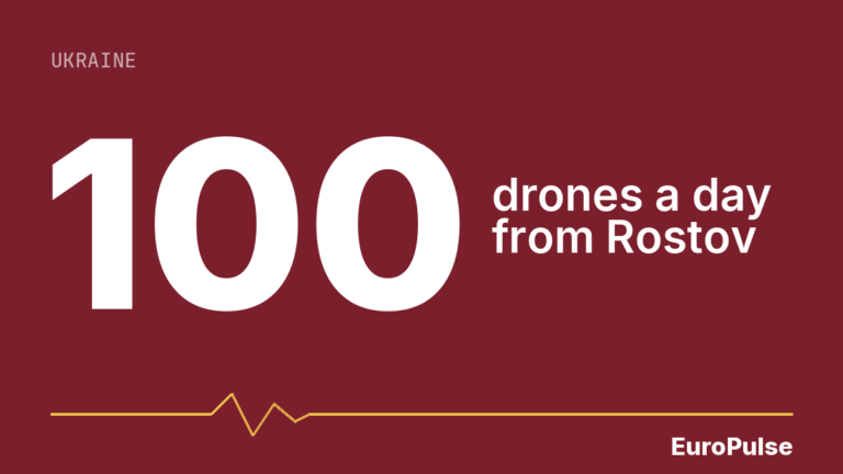Russia builds drone launch base near Ukraine in six weeks