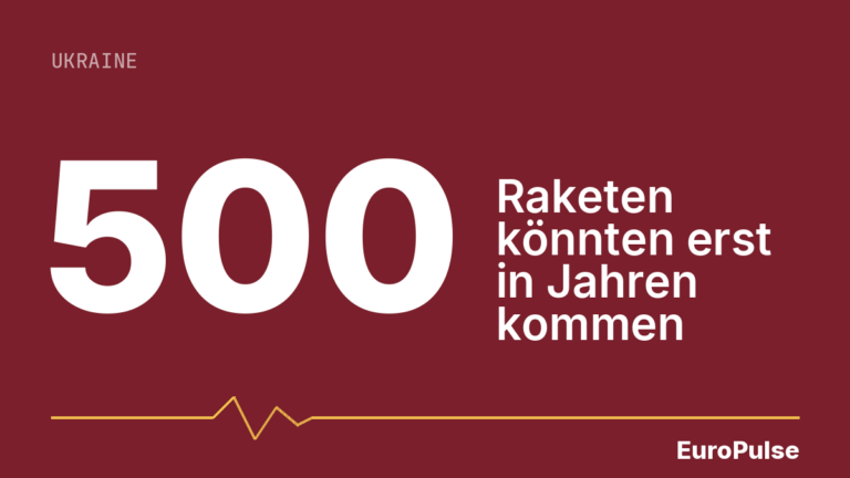 Selenskyj drängt auf schnelle Lieferung der 500 Patriot-Raketen