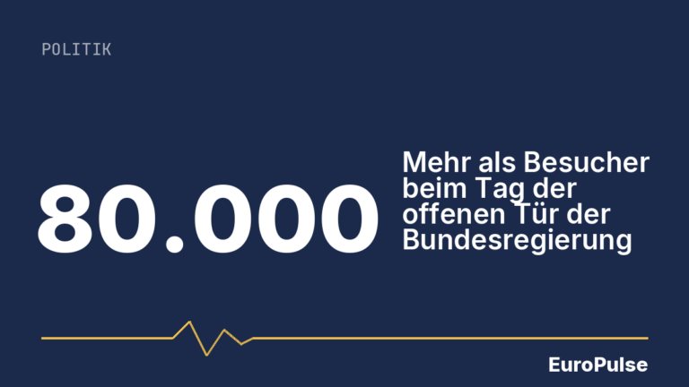 Mehr als 80.000 Besucher beim Tag der offenen Tür der Bundesregierung