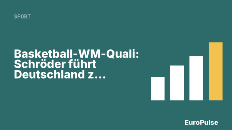 Basketball-WM-Quali: Schröder führt Deutschland zu 92:86-Sieg gegen Israel